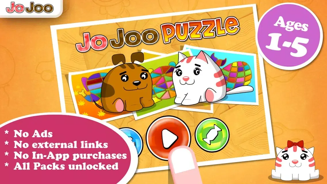 Tangkapan layar JoJoo Puzzle For Kids