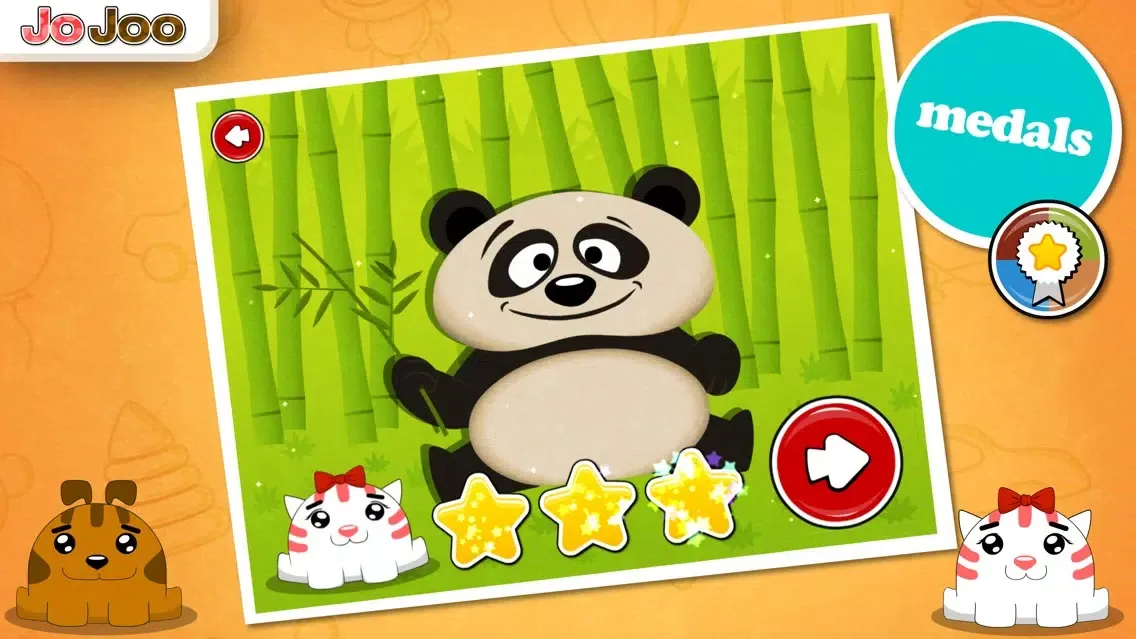 Tangkapan layar JoJoo Puzzle For Kids