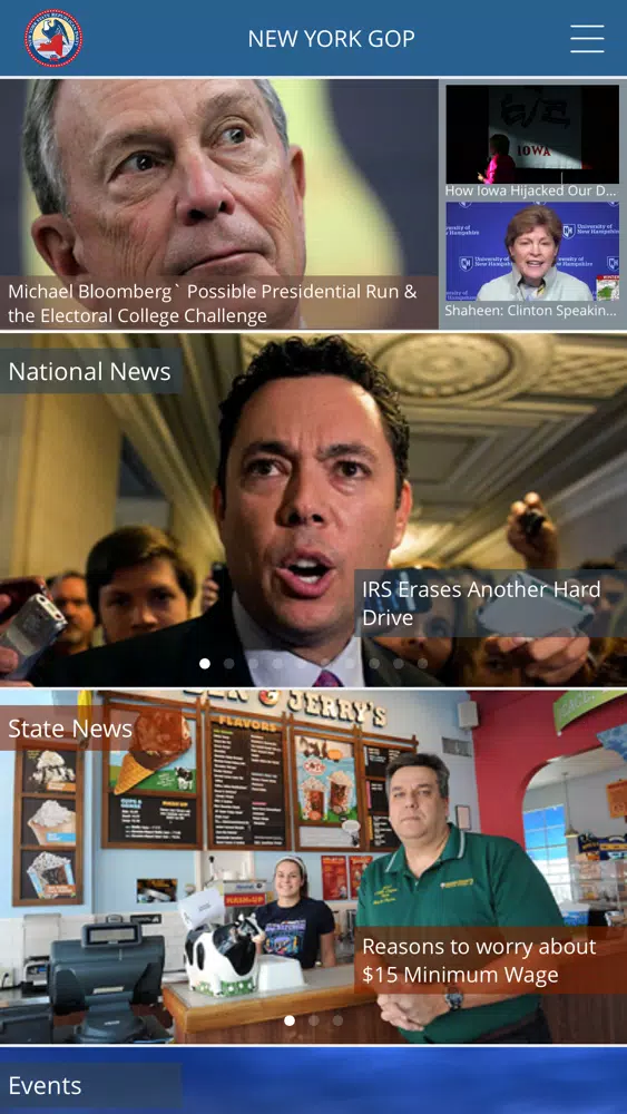 Скриншоты New York State RepublicanParty
