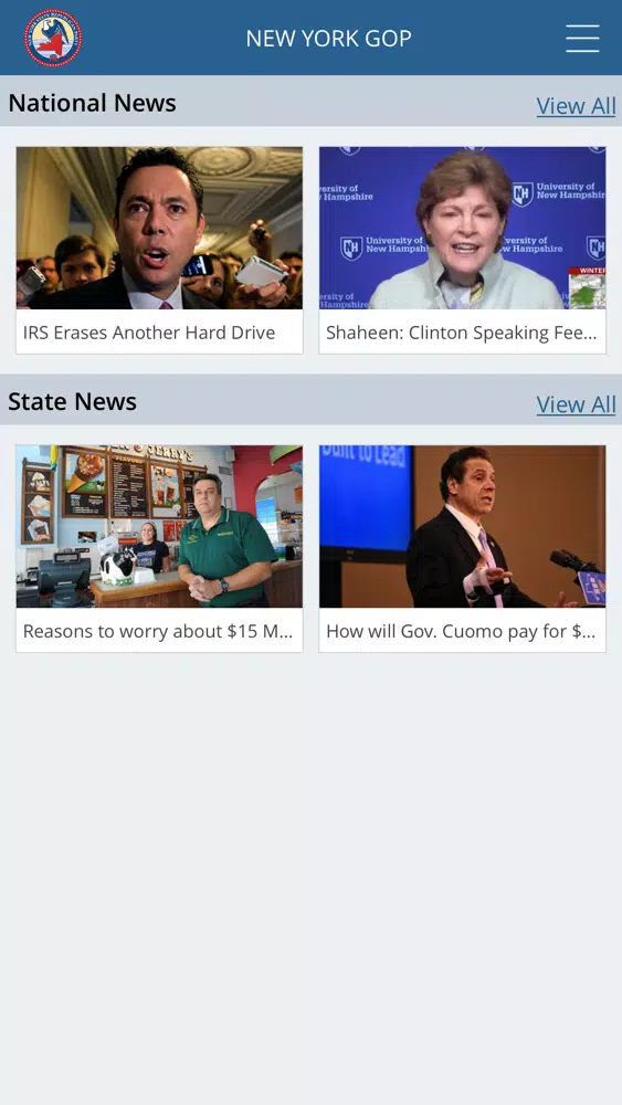 Скриншоты New York State RepublicanParty