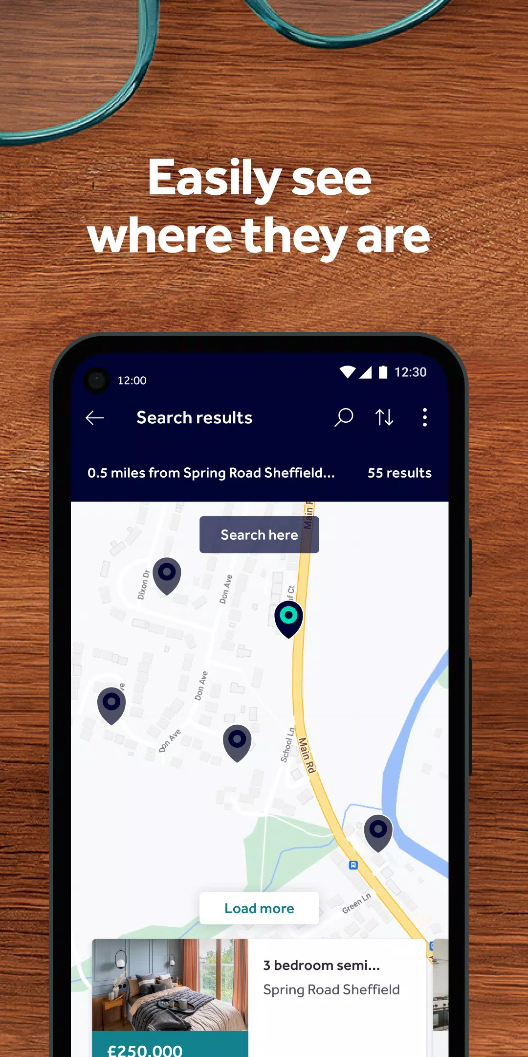 Rightmovescreenshot dell'app3
