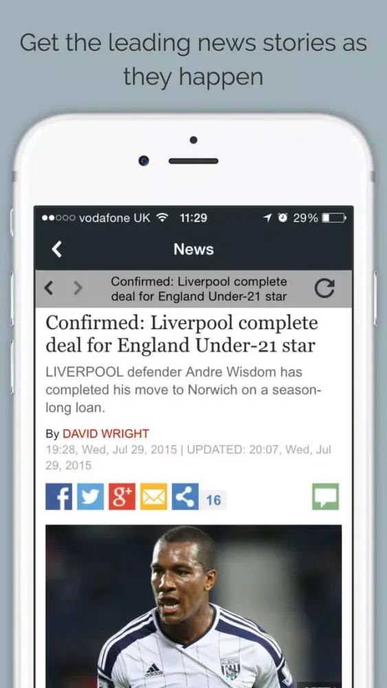 England Football SportRightNow سکرین شاٹس
