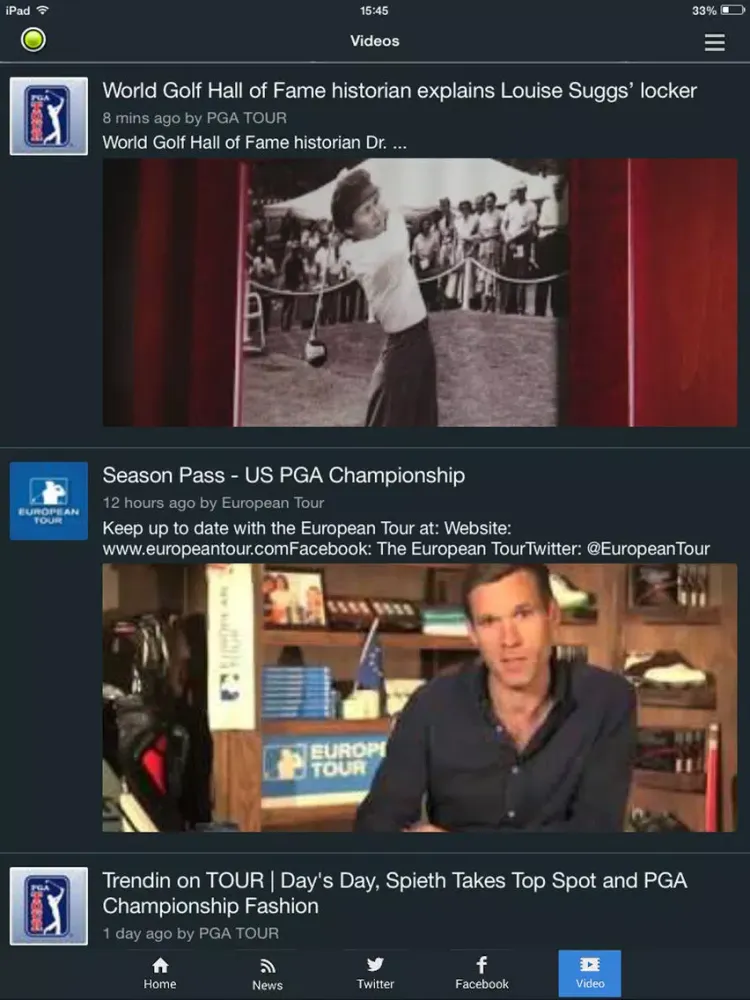 Golf RightNow iPad 应用截图