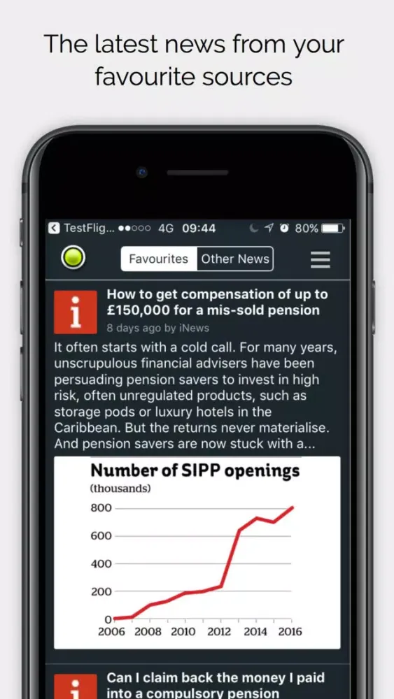 Screenshot di i Invest App