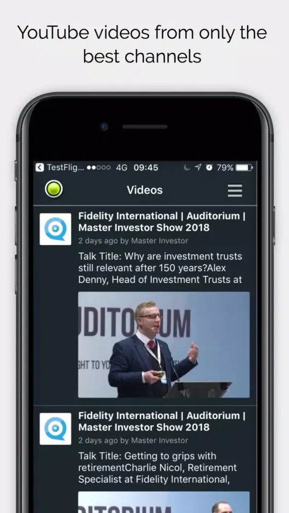 Screenshot di i Invest App