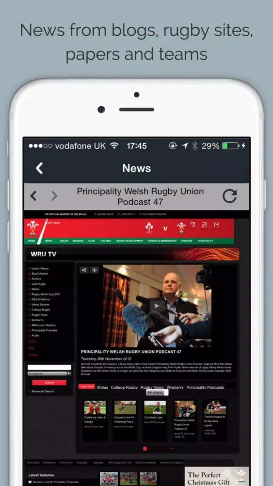 Dragons Rugby by Sport RightNow Screenshots
