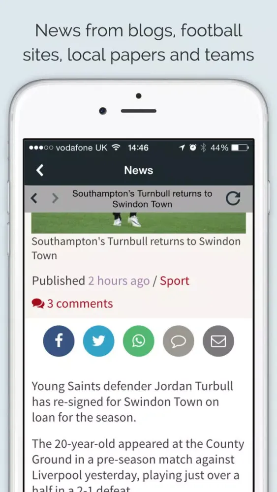 Скриншоты Sport RightNow - Southampton Edition