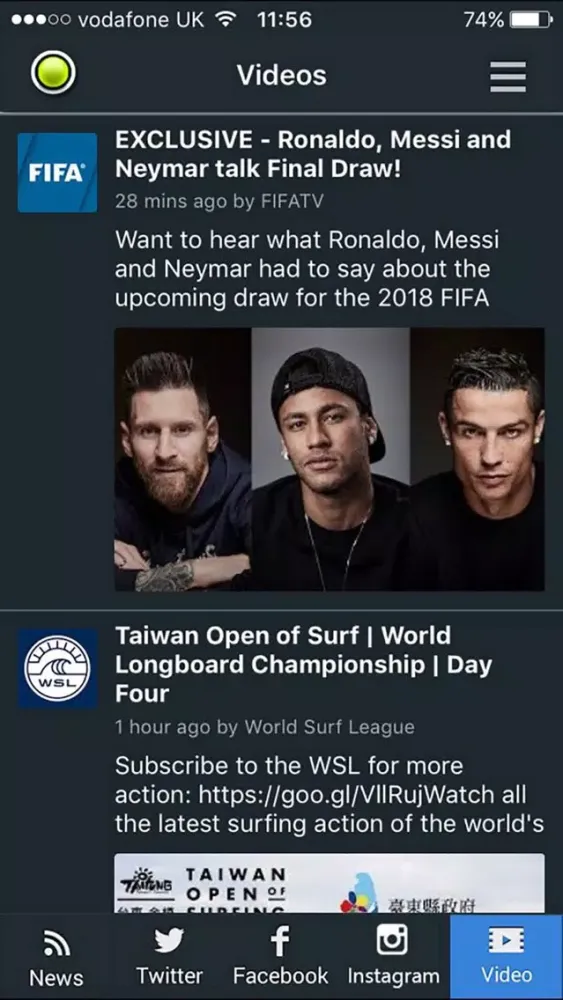 Captures d'écran de Sports Technology Awards