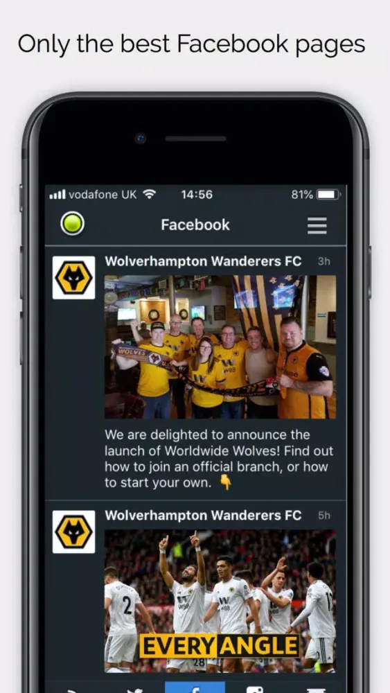 Zrzuty ekranu Sport RightNow Wolves Edition