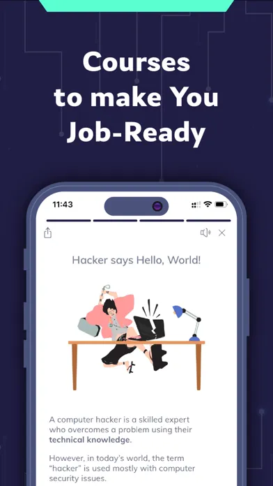 Ảnh chụp màn hình của Learn Ethical Hacking App
