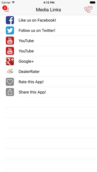 Capturas de tela do Right Toyota DealerApp
