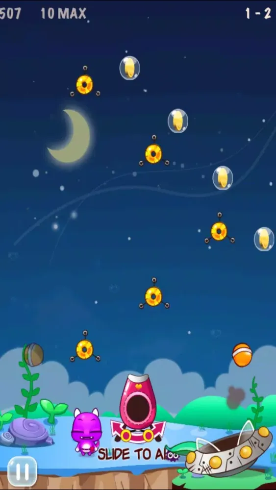 Tangkapan layar Alien Space Shooting