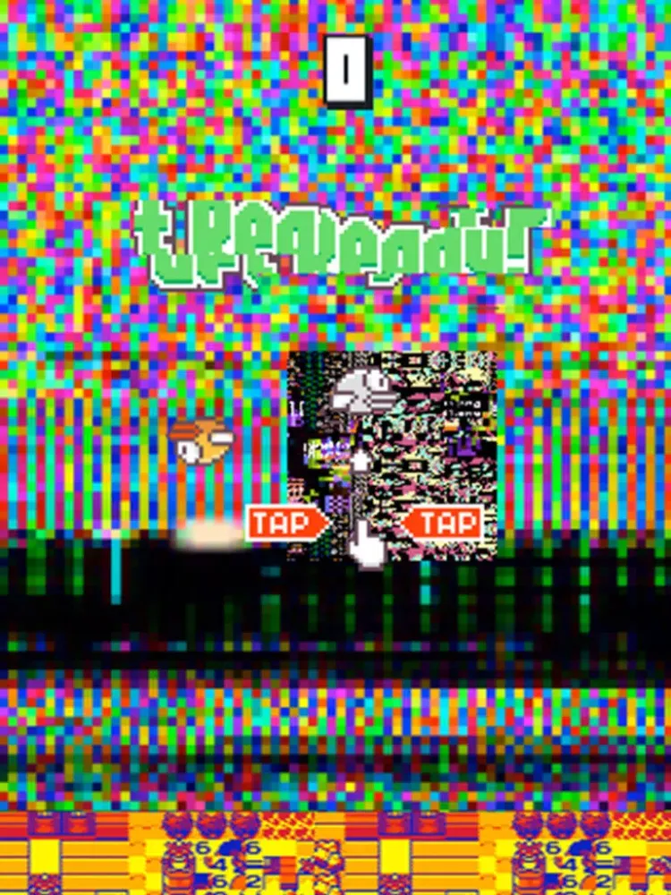 Flappy Glitch iPad  Ekran Görüntüleri