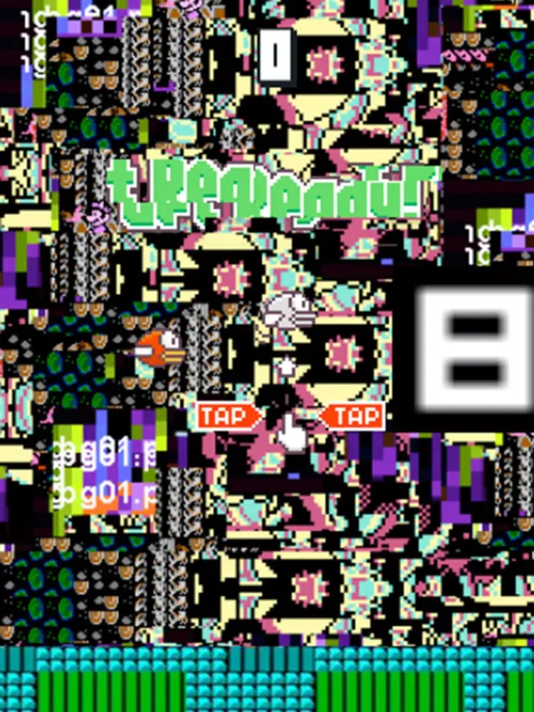 Flappy Glitch iPad  Ekran Görüntüleri