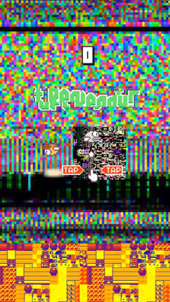 Flappy Glitch Ekran Görüntüleri