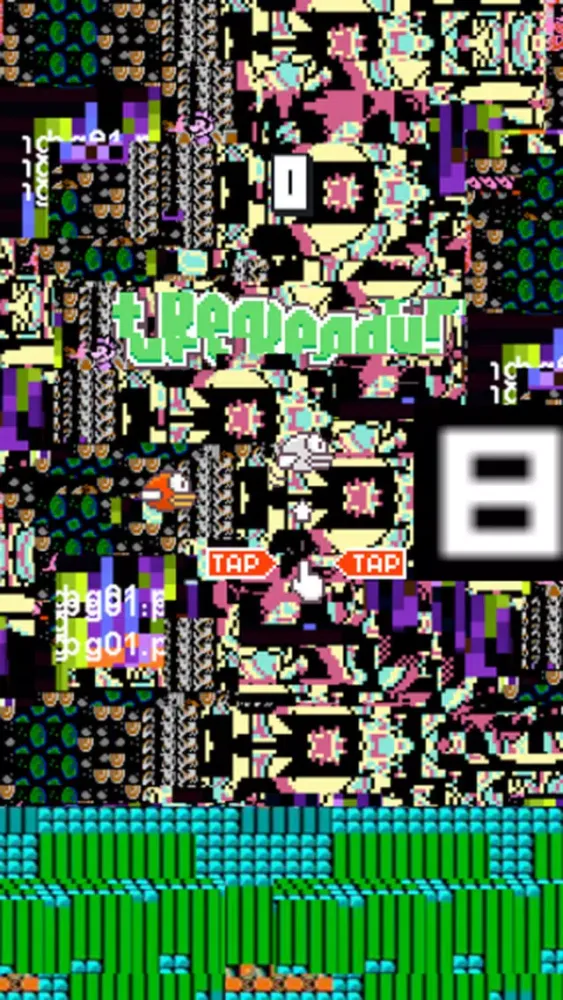 Flappy Glitch Ekran Görüntüleri