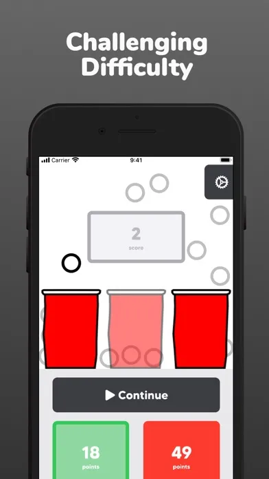 Cups and Balls - A Casual Game سکرین شاٹس