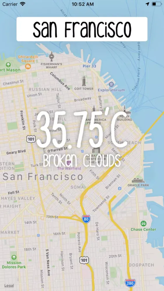 Capturas de tela do Clean Weather