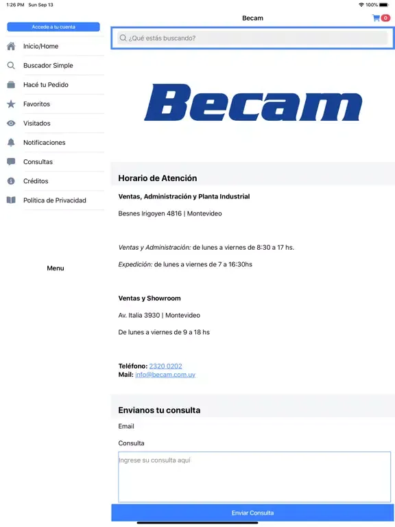 صور Becam Metalúrgica iPad 