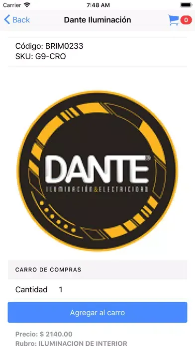 تصاویر Dante Iluminación