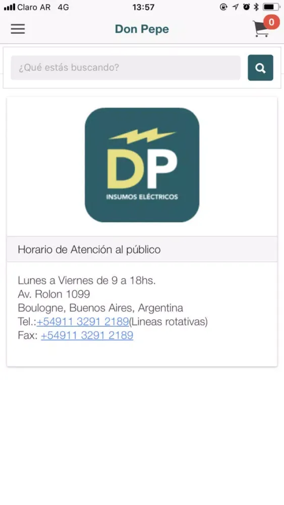 Electricidad Don Pepe应用截图