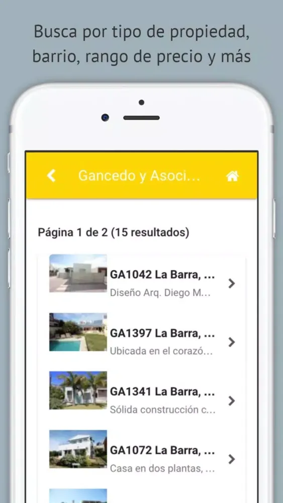 Gancedo y Asociados Inmobiliaria Screenshots