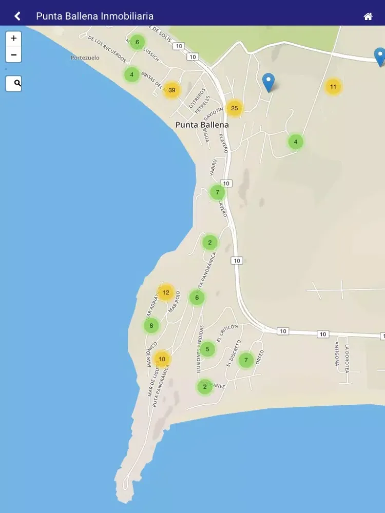 Punta Ballena Inmobiliaria iPad 應用截圖