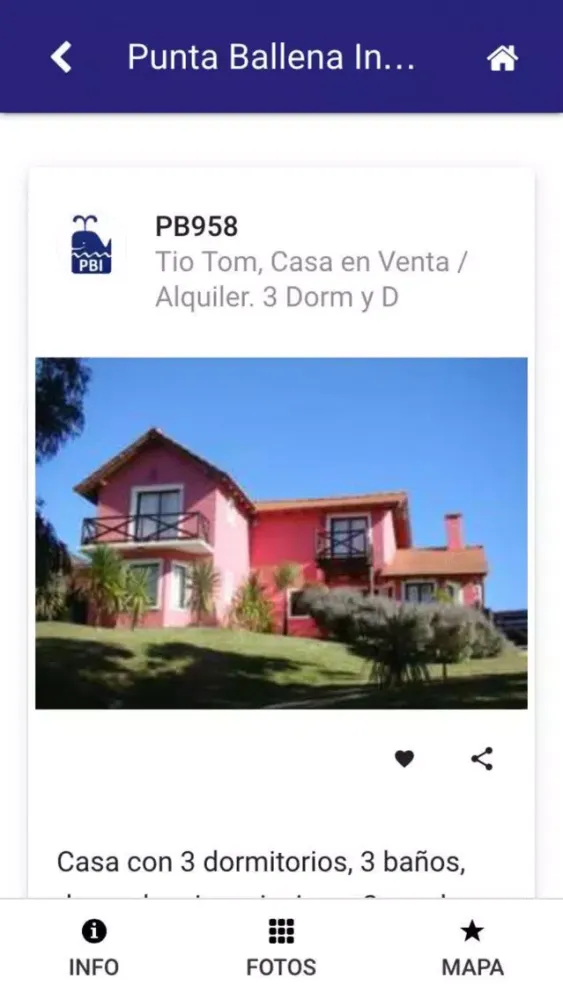 Punta Ballena Inmobiliaria應用截圖