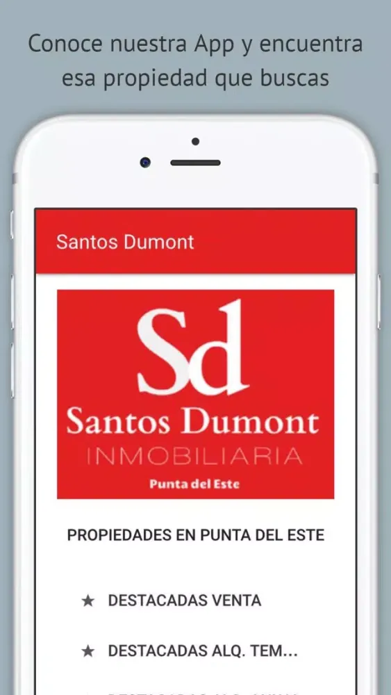 Ảnh chụp màn hình của Santos Dumont Inmobiliaria