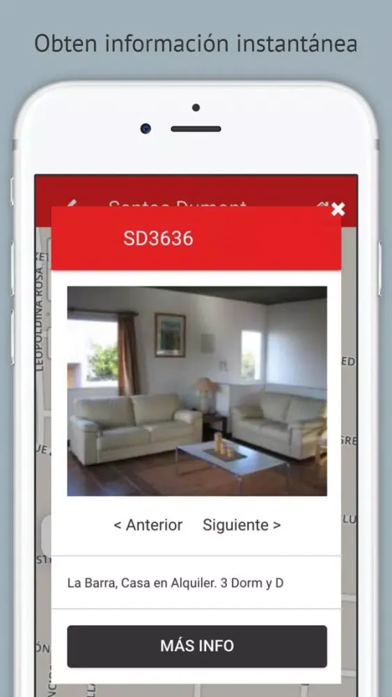 Ảnh chụp màn hình của Santos Dumont Inmobiliaria