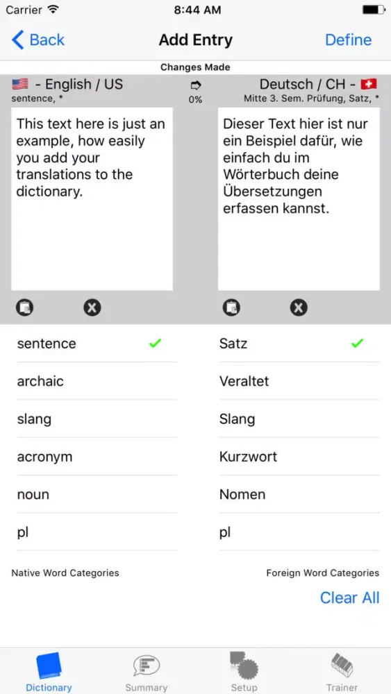 تصاویر Vocable Box - Flashcards Learning and Study Aid