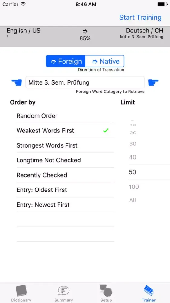 تصاویر Vocable Box - Flashcards Learning and Study Aid
