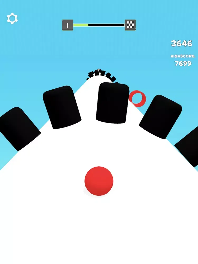 Captures d'écran de Ball in hole - perfect match iPad 