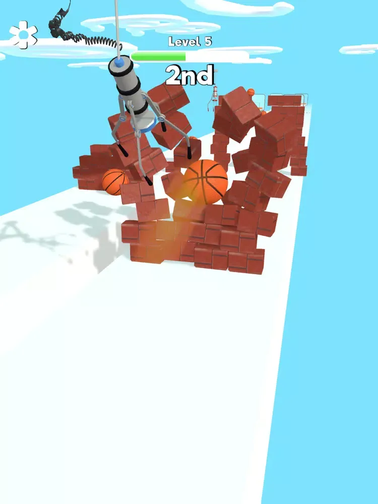 Tangkapan layar Claw Run iPad 