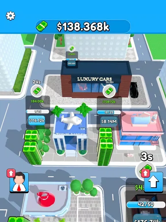 تصاویر Money Master Idle iPad 