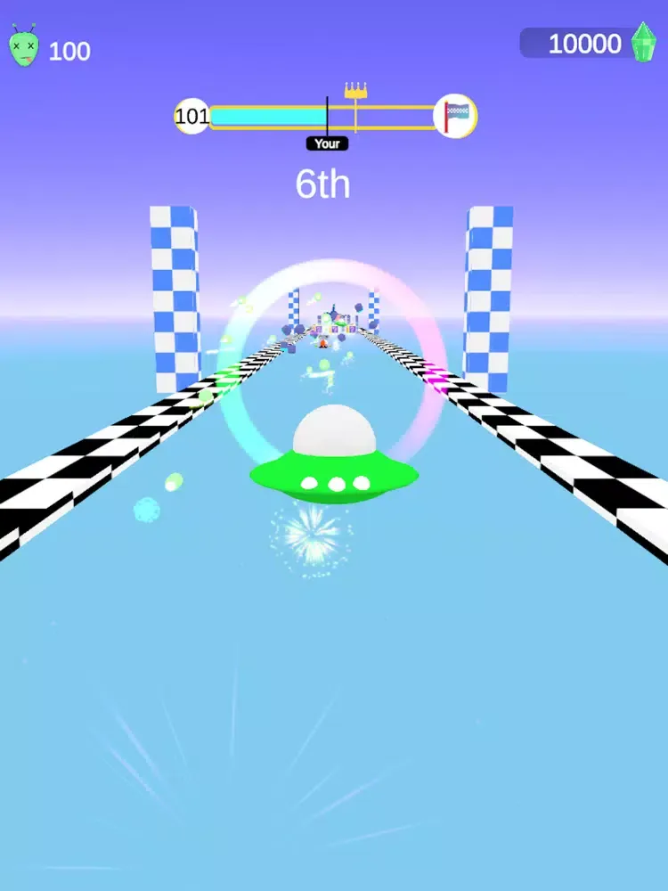 Zrzuty ekranu Space RaceIO iPad 