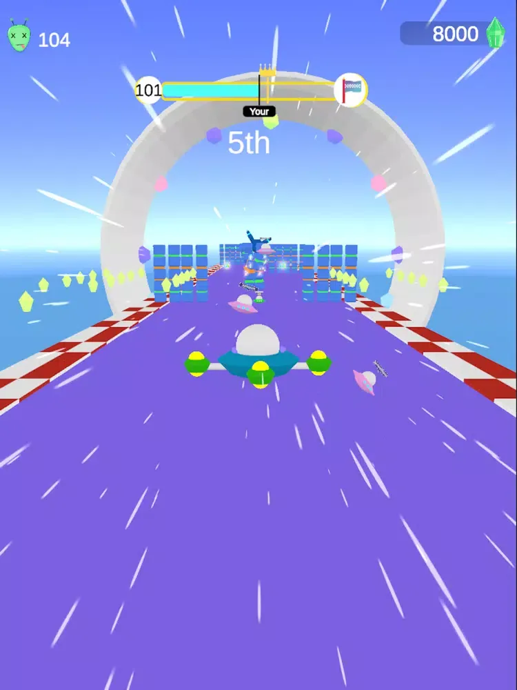 Zrzuty ekranu Space RaceIO iPad 