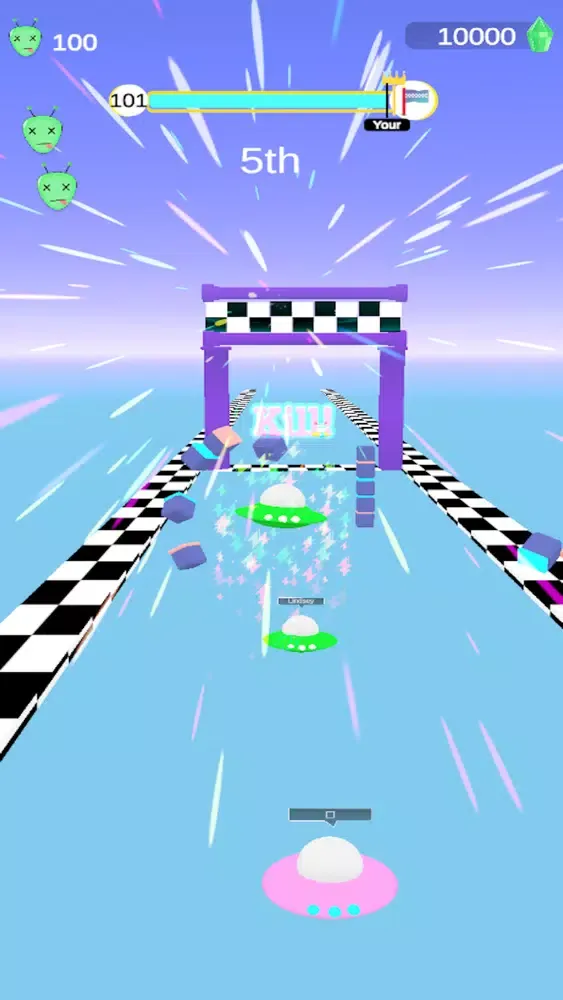 Zrzuty ekranu Space RaceIO