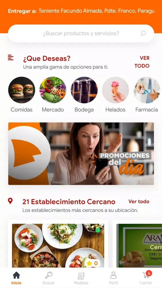 Kuku Delivery - Hacer Pedidos Screenshots