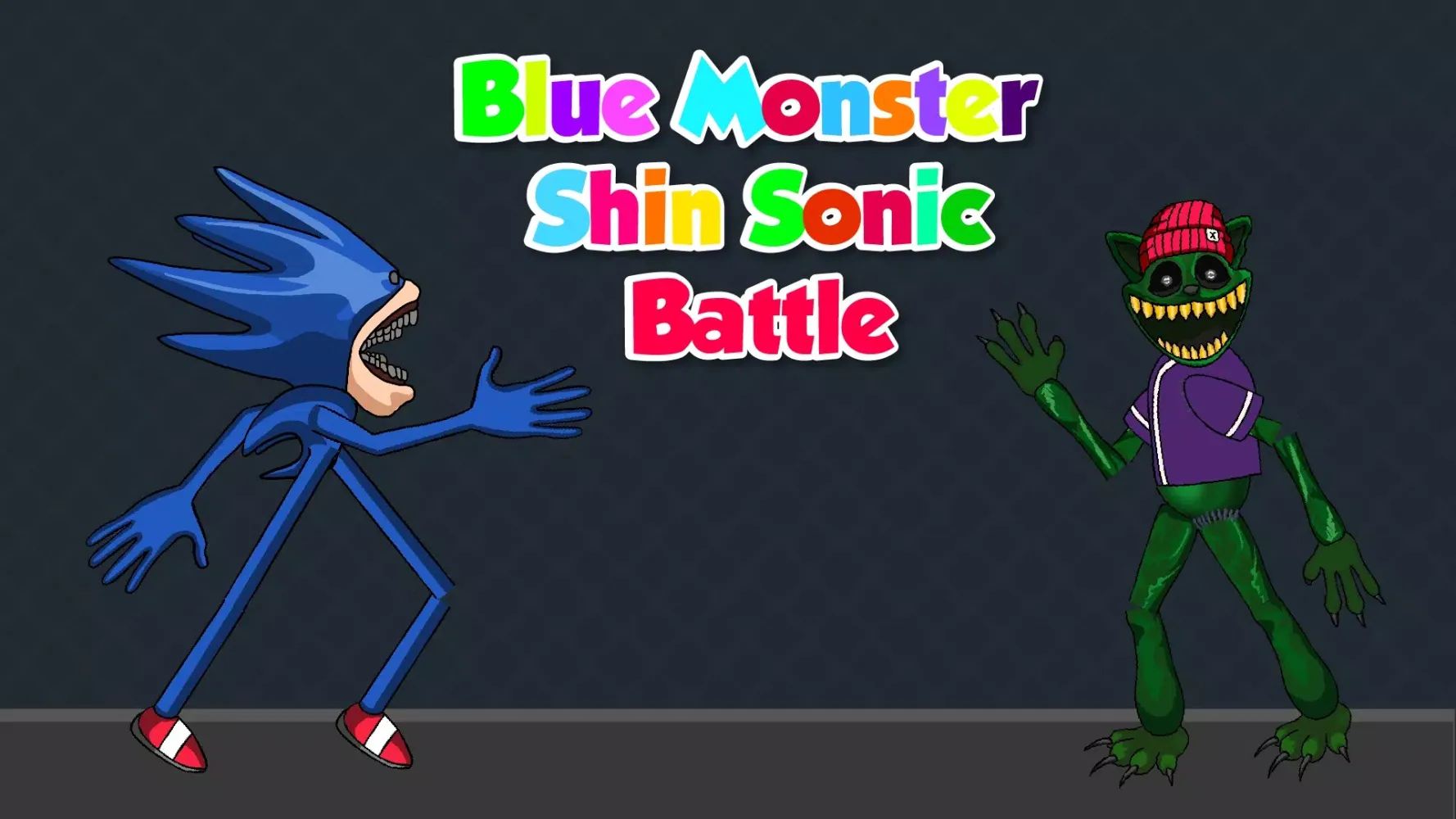 Blue Monster: Ragdoll Battle スクリーンショット