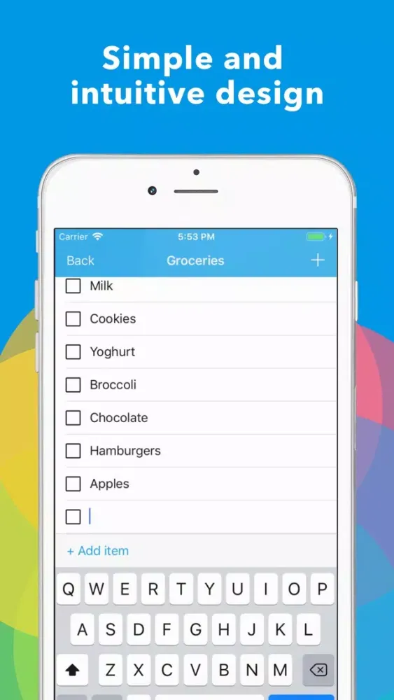 Listify - Simple Lists Maker स्क्रीनशॉट