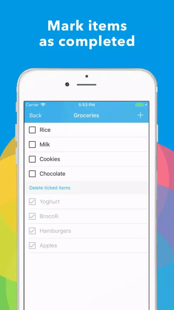 Listify - Simple Lists Maker स्क्रीनशॉट