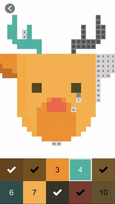 Ảnh chụp màn hình của Rik Pixel Number Color