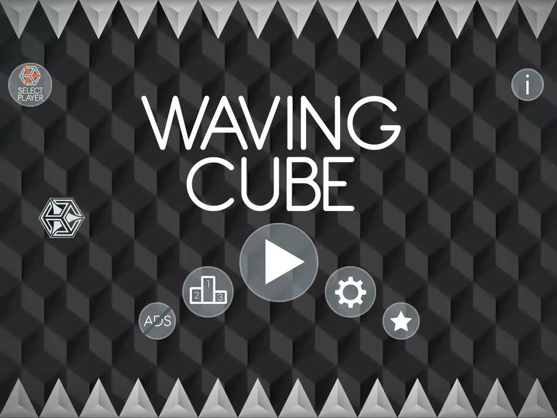Tangkapan layar Waving Cube iPad 