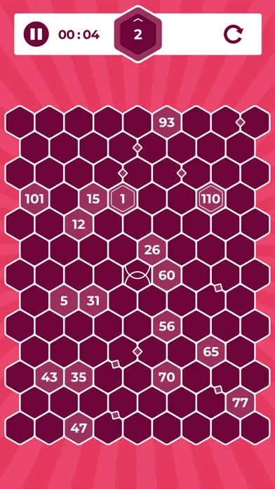 Ảnh chụp màn hình của Number Mazes: Rikudo Puzzles
