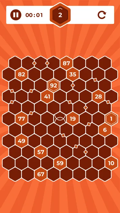 Ảnh chụp màn hình của Number Mazes: Rikudo Puzzles
