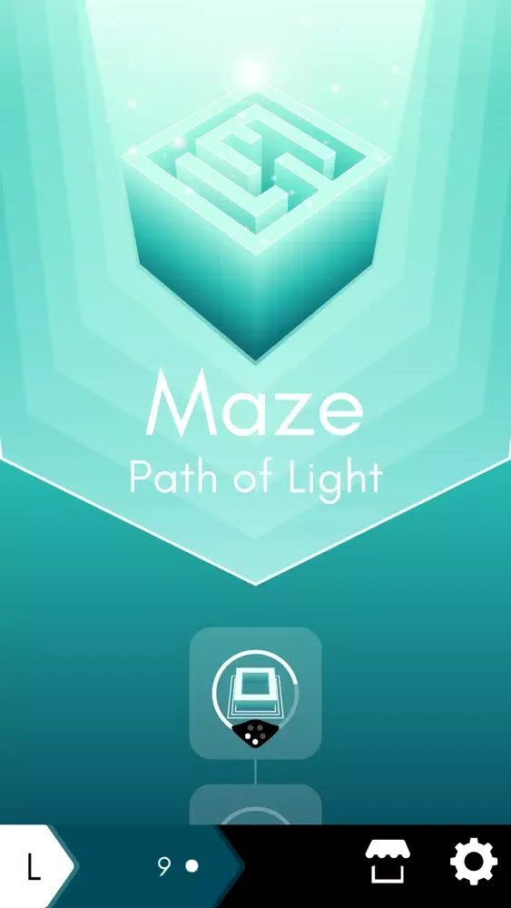 Tangkapan layar Maze: path of light