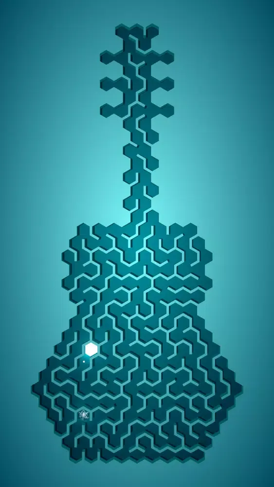 Tangkapan layar Maze: path of light