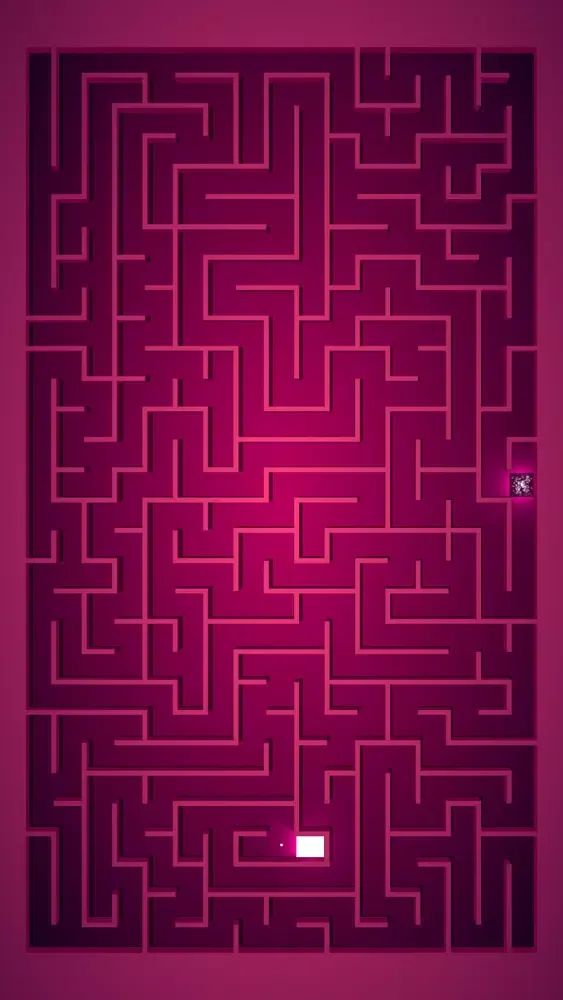 Tangkapan layar Maze: path of light