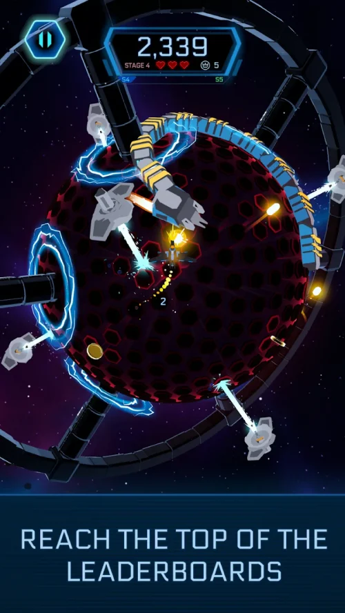 Galaxy Swirl: Hexa Endless Run-screenshot-5